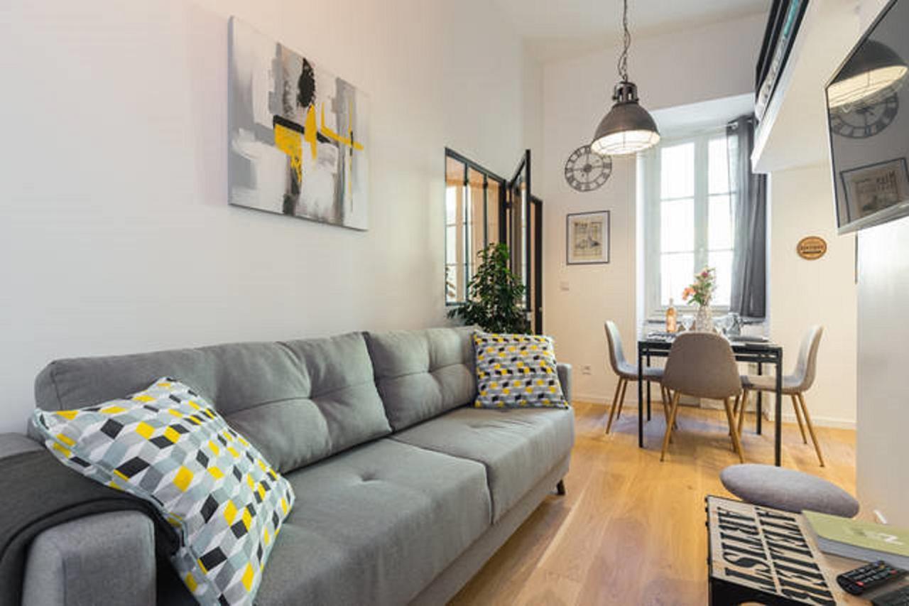 Angle Droit- Loft Charmant Et Atypique, Climatisation, Vieux-Nice Exterior foto