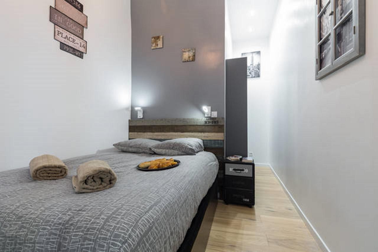 Angle Droit- Loft Charmant Et Atypique, Climatisation, Vieux-Nice Exterior foto