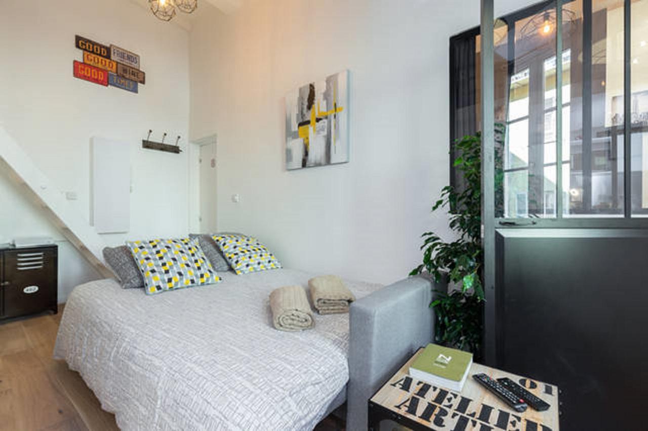 Angle Droit- Loft Charmant Et Atypique, Climatisation, Vieux-Nice Exterior foto
